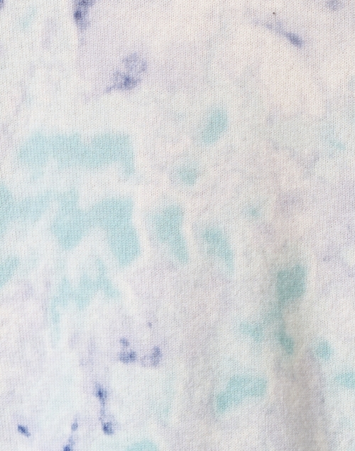 Allude - Blue Tie Dye Wool Cashmere Sweater