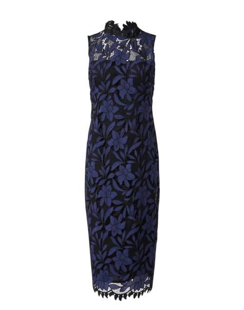 Product image - Shoshanna - Ella Navy and Black Lace Dress