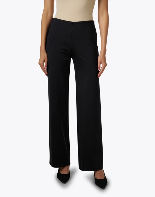 Front image - Equestrian - Shawna Black Pull On Pant