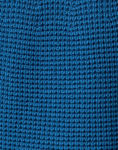 Fabric image - Weekend Max Mara - Ardea Blue Wool Sweater