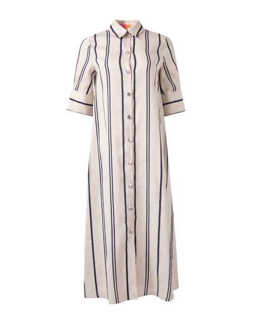 Product image - Vilagallo - Izzy Navy Stripe Shirt Dress