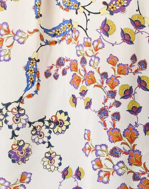Fabric image - Kobi Halperin - Shelby Ivory Paisley Print Blouse