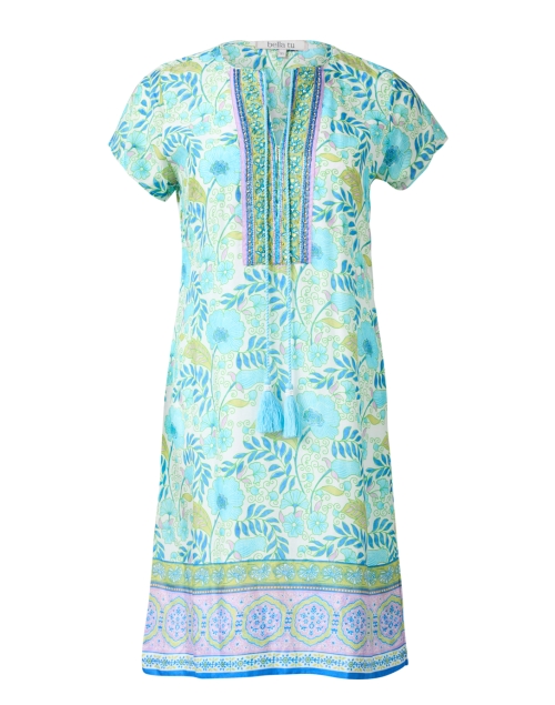 Product image - Bella Tu - Turquoise Print Dress