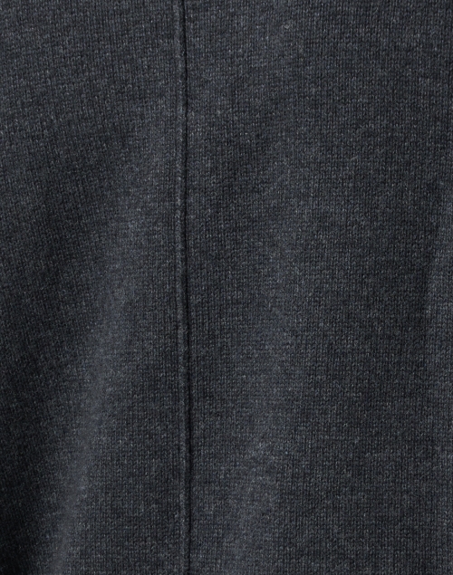 Fabric image - Brochu Walker - Dark Charcoal Sweater with White Underlayer