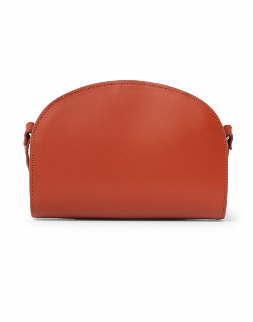 A.P.C. - Orange Demi Lune Leather Crossbody Bag