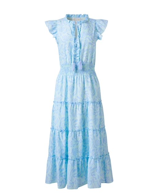 Product image - Sail to Sable - Blue and Aqua Silk Blend Dress