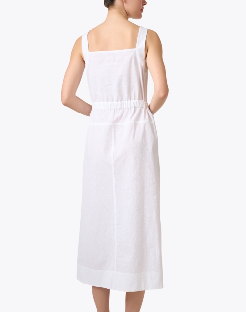 Back image - Max Mara Leisure - Panfilo White Cotton Dress