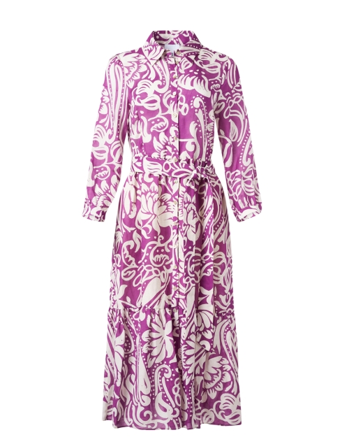 Product image - Weill - Oriano Purple Print Shirt Dress