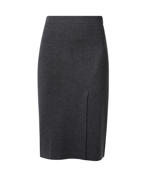 Product image - Repeat Cashmere - Grey Knit Wool Skirt