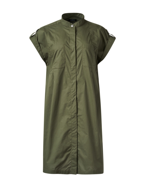 Product image - A.P.C. - Doreen Green Shirt Dress