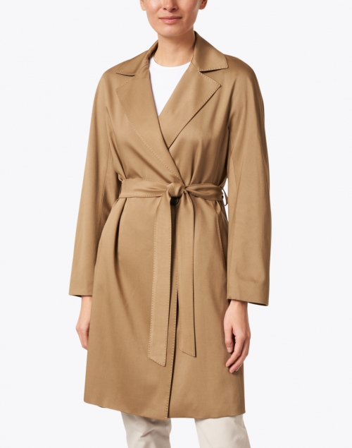Front image - Cinzia Rocca - Camel Techno Soft Trench