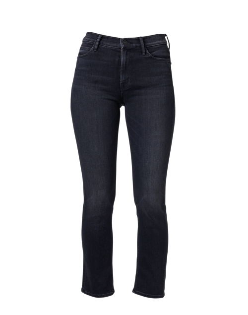 Product image - Mother - The Dazzler Black Straight Leg Ankle Jean