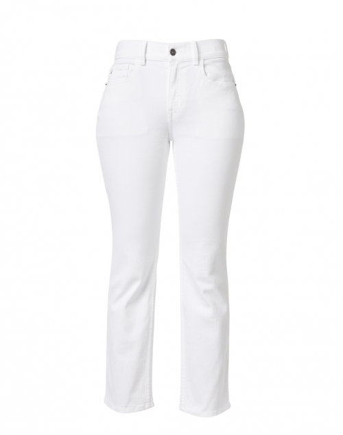 Product image - Lafayette 148 New York - Reeve White High Rise Straight Leg Jean