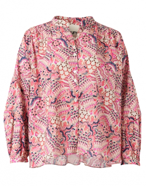 Product image - Chufy - Bunnie Pink Print Cotton Blouse