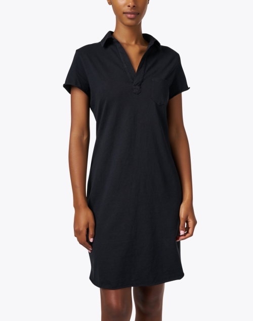 Front image - Frank & Eileen - Lauren Navy Cotton Polo Dress