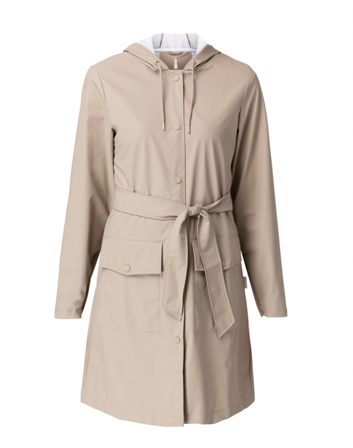 Product image - Rains - Beige Water Resistant Belted Jacket