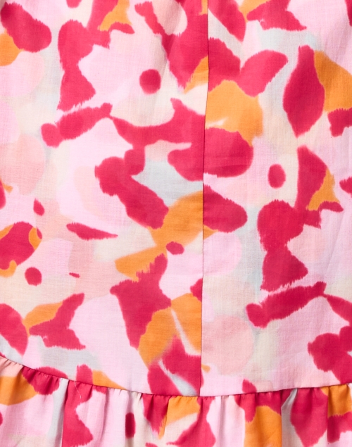 Fabric image - Rosso35 - Pink and Orange Print Cotton Dress