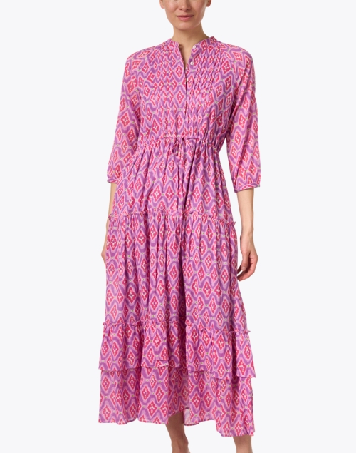 Banjanan - Bazaar Pink Abstract Print Dress