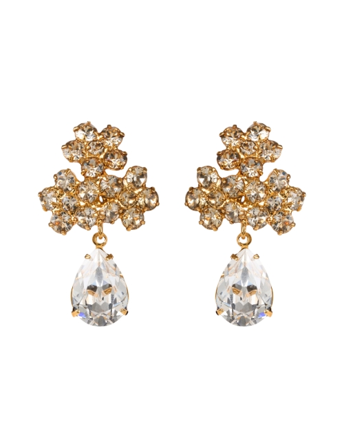 Product image - Jennifer Behr - Adelie Gold Flower Drop Earrings