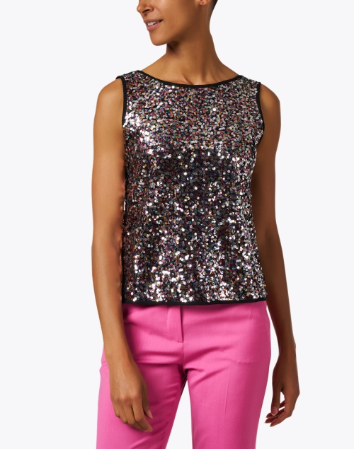 Front image - Weekend Max Mara - Didy Multi Sequin Tank