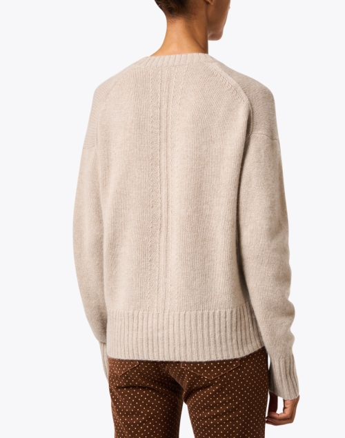 Back image - Joseph - Beige Cashmere Sweater