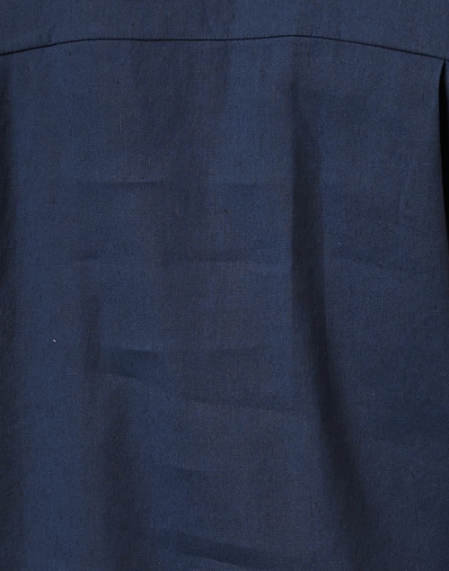 Fabric image - Vince - Navy Polo Popover Blouse