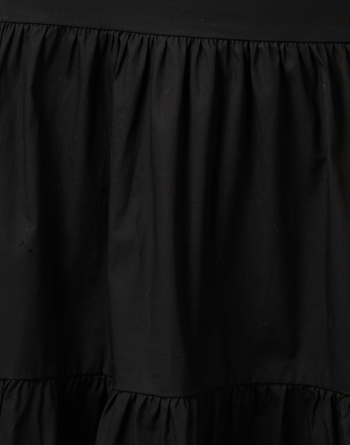 Fabric image - Veronica Beard - Stafford Black Tiered Dress
