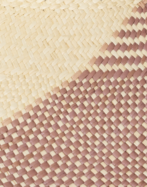 Fabric image - Freya - Whirlwind Mauve Straw Visor