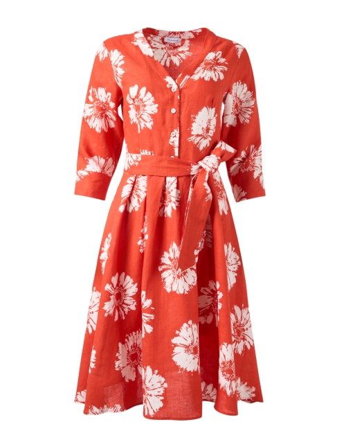 Product image - Rosso35 - Orange Floral Linen Dress