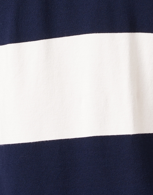 Fabric image - J'Envie - Navy and White Stripe Sweater