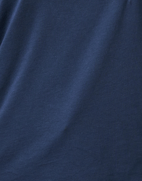 Fabric image - Veronica Beard - Jessa Blue Cotton Top