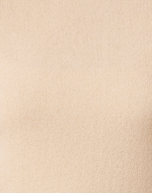 Fabric image - Paule Ka - Dune and White Wool Cashmere Top