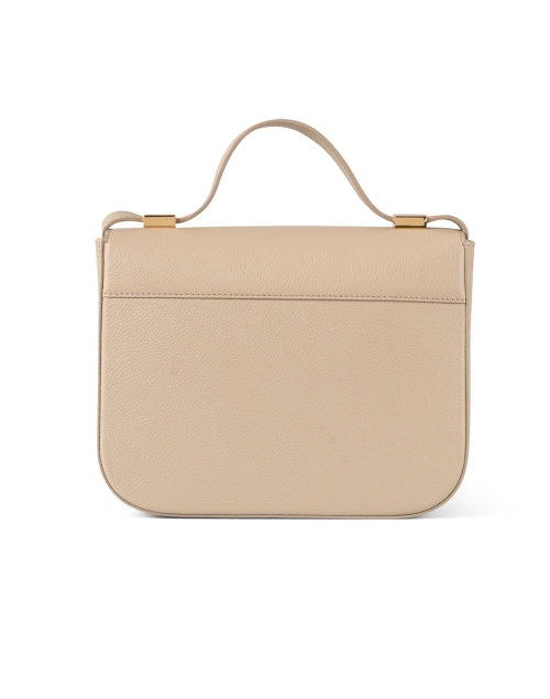 Back image - DeMellier - Vancouver Taupe Leather Crossbody Bag