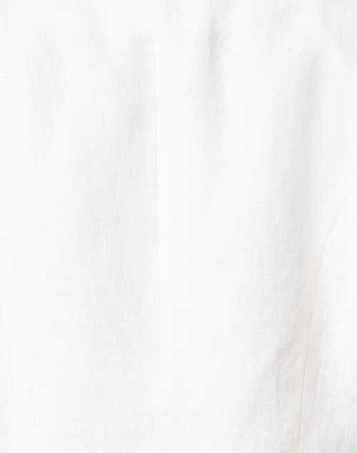 Fabric image - T.ba - Daria White Linen Jacket
