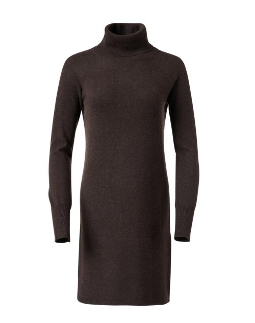Product image - Veronica Beard - Saranac Brown Cashmere Dress