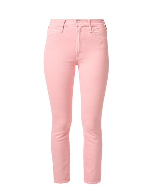 Product image - Mother - The Dazzler Pink Straight Leg Ankle Jean