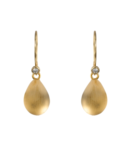 Product image - Alexis Bittar - Gold Lucite Teardrop Earrings
