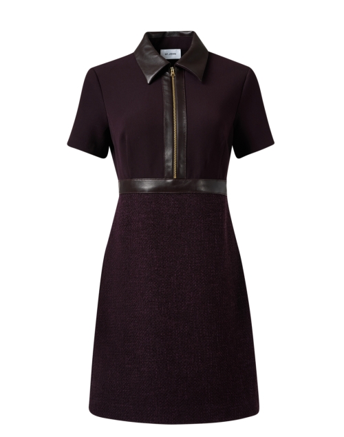 Product image - St. John - Aubergine Polo Dress