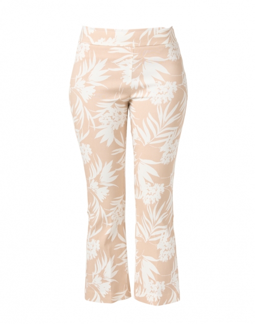 Product image - Avenue Montaigne - Leo Beige and White Floral Print Pull On Pant