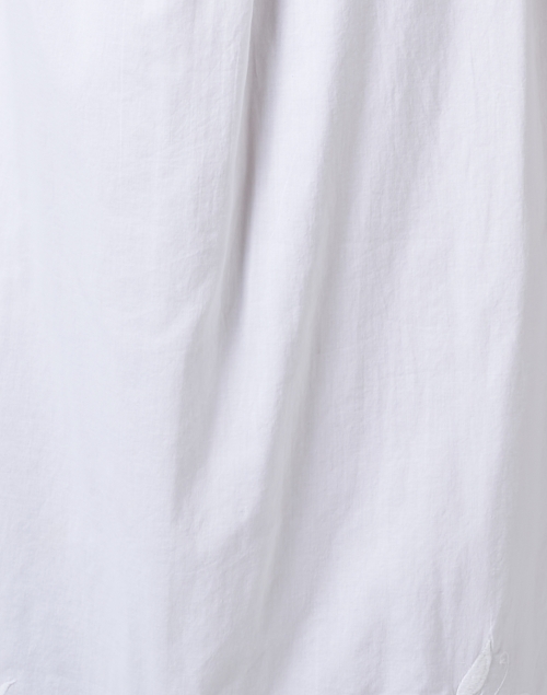 Fabric image - Juliet Dunn - White Embroidered Cotton Dress