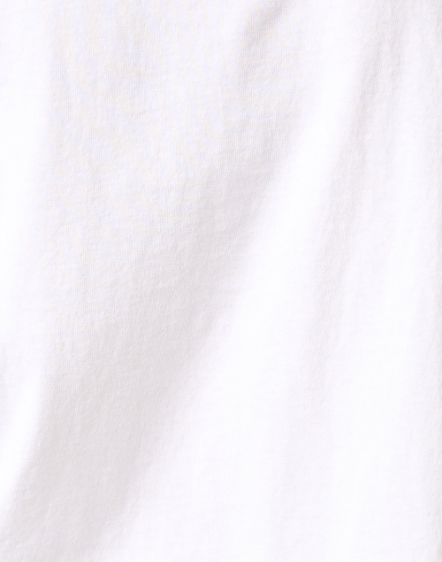 Fabric image - Frank & Eileen - White Popover Henley Top