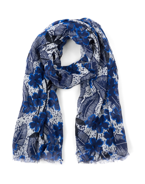 Sarda Blue Print Scarf