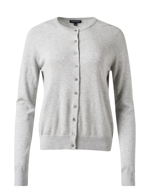 Product image - Repeat Cashmere - Grey Cotton Blend Cardigan