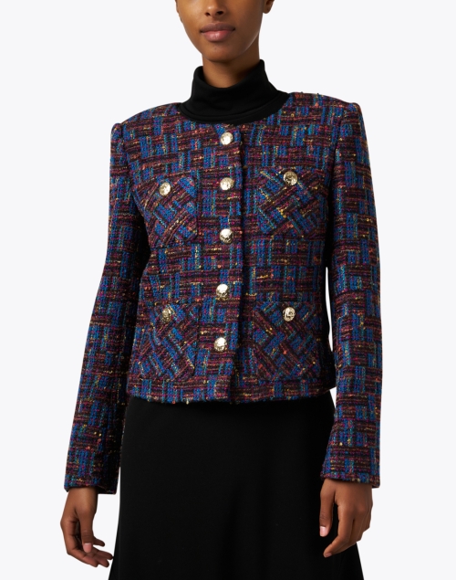 Front image - Weill - Mariel Multi Tweed Jacket
