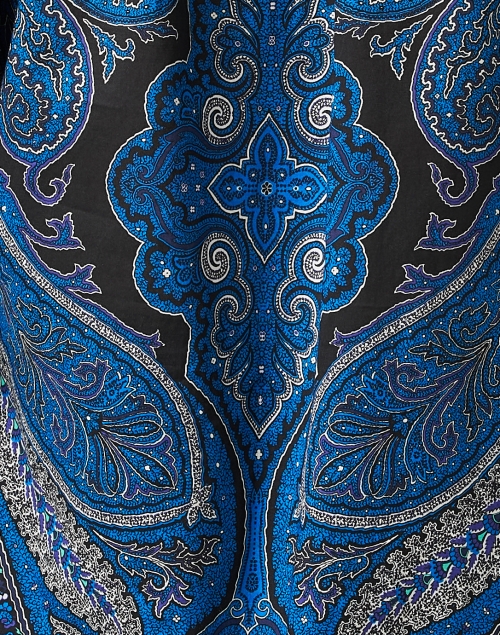 Fabric image - Kobi Halperin - Emerson Blue Multi Print Blouse