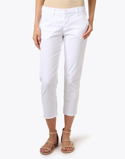 Front image - Frank & Eileen - Wicklow White Italian Chino Pant