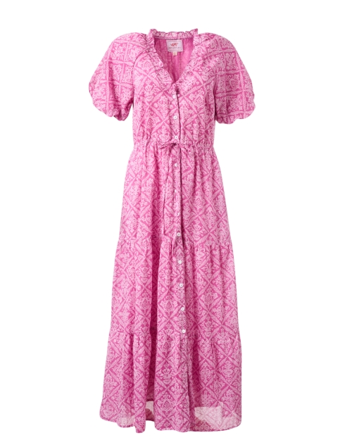 Product image - Banjanan - Poppy Pink Print Cotton Dress
