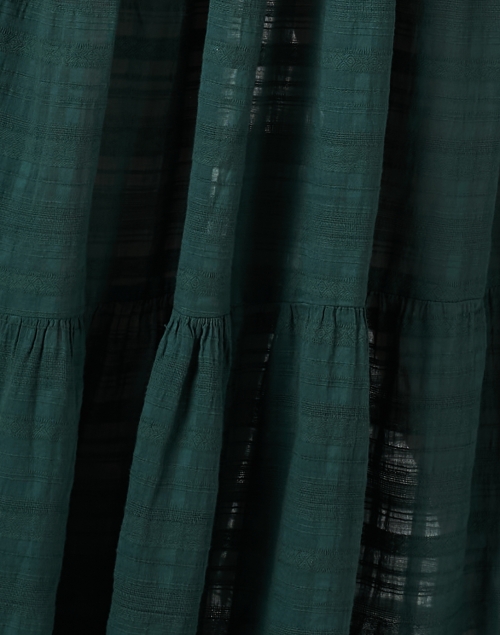 Fabric image - Honorine - Giselle Green Cotton Maxi Dress
