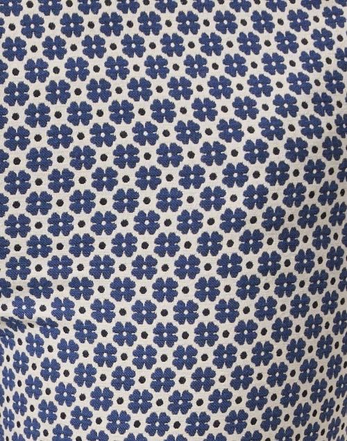 Fabric image - Weekend Max Mara - Odile Navy Print Trouser