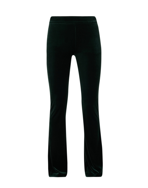 Product image - Avenue Montaigne - Bellini Green Velvet Stretch Pull On Pant